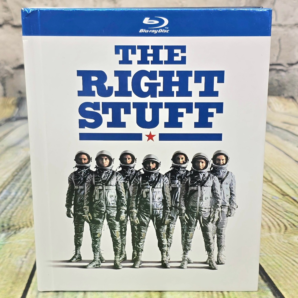 The Right Stuff 30th Anniversary Blu-ray DVD Book Combo PG‎ Space NASA Ed Harris